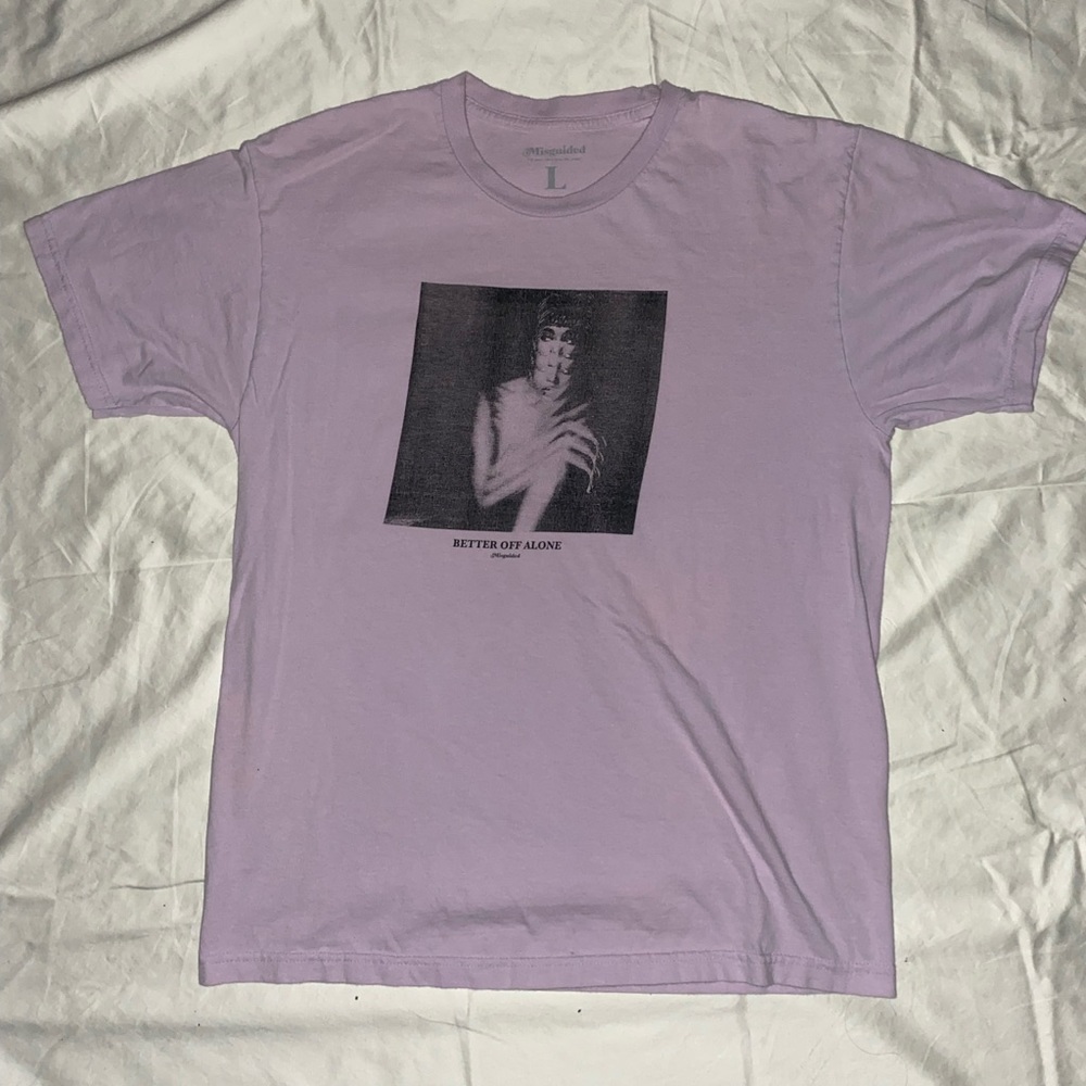 Misguided Better Off Alone T-Shirt